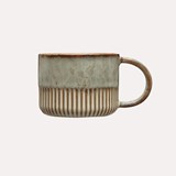 14 oz. Stoneware Mug, Crimped Bottom